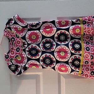 Hanna Andersson Girls 110 Short Sleeve Dress